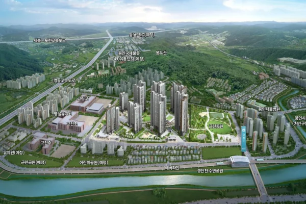 용인 고진역 대광로제비앙 입지안내 01